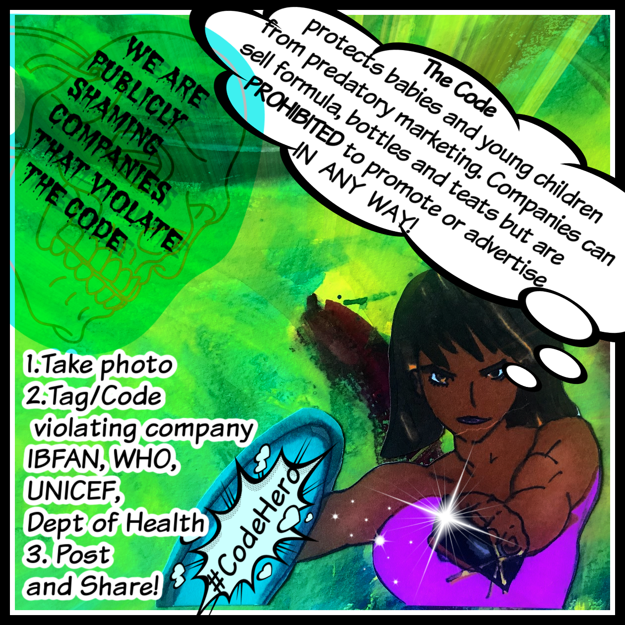 CodeHero4 #codeheroes instructional graphic